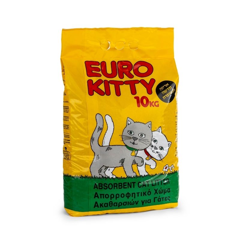 יורו קיטי חול לחתולים 10 ק״ג (Euro Kitty)