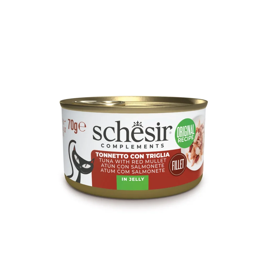 שזיר טונה עם ברבוניה בג'לי 70 גרם (Schesir)