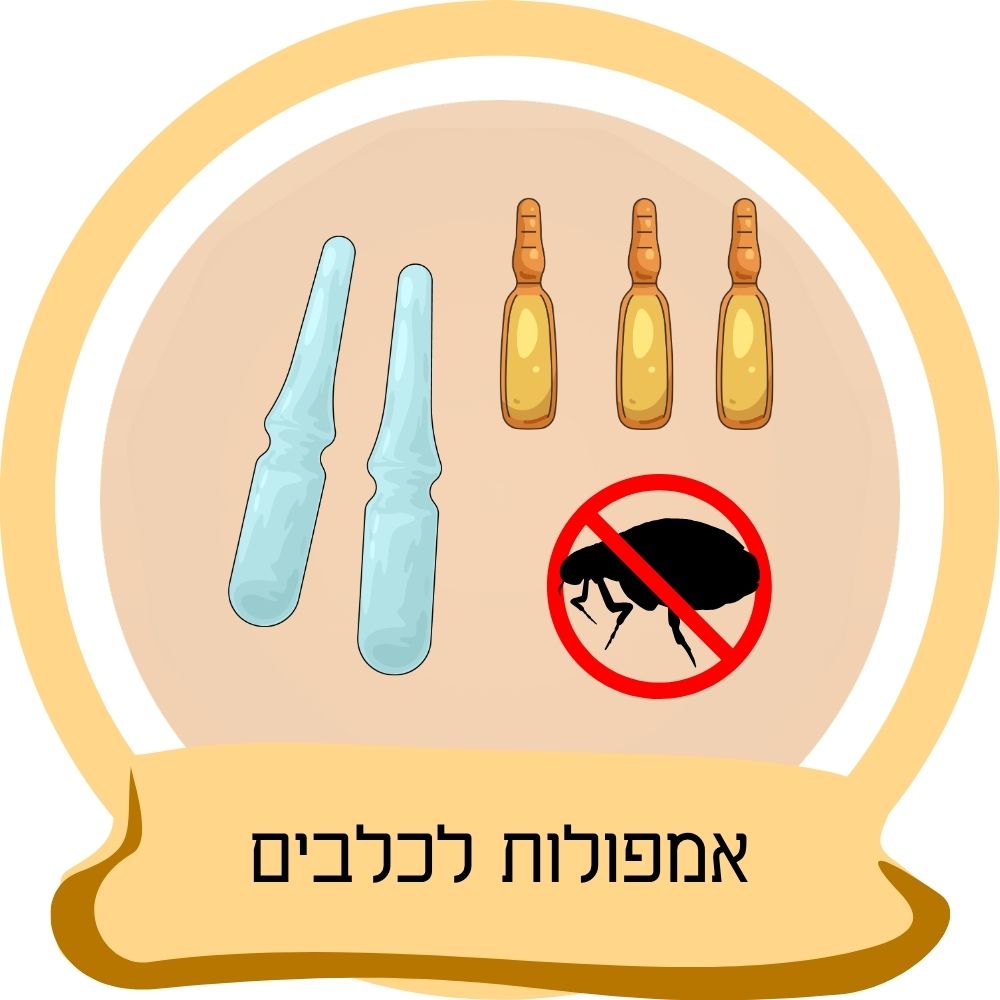 אמפולות לכלבים נגד פרעושים וקרציות כחלק מקטגוריית אמפולות לכלבים באתר חבר נאמן.