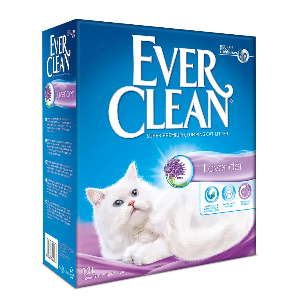 אברקלין לבנדר חול מתגבש EVER CLEAN 10 ליטר