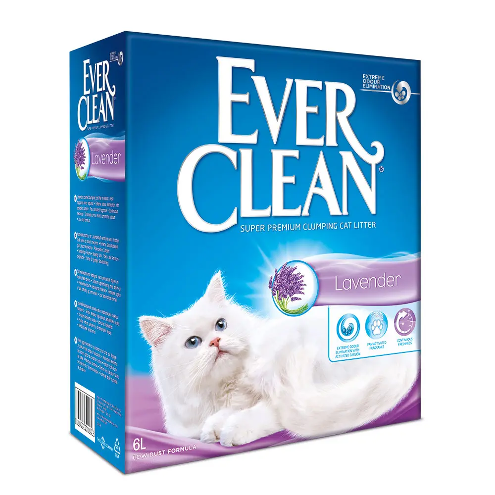 אברקלין לבנדר חול מתגבש EVER CLEAN 6 ליטר