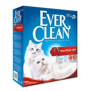 אברקלין אדום מולטי קט חול מתגבש EVER CLEAN 10 ליטר