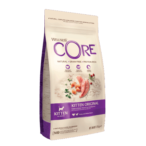 וולנס CORE קיטן הודו ועוף לגורי חתולים 1.75 ק"ג