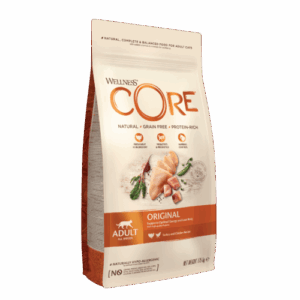 וולנס CORE אוריג'ינל עוף והודו לחתולים בוגרים 1.75 ק"ג