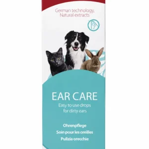 ביוליין טיפות לניקוי אוזניים לכלב חתול וארנב 50 מ"ל