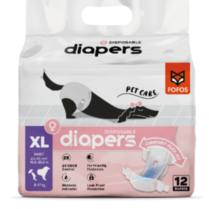 פופוס חיתולים לנקבות XL 12 יחידות