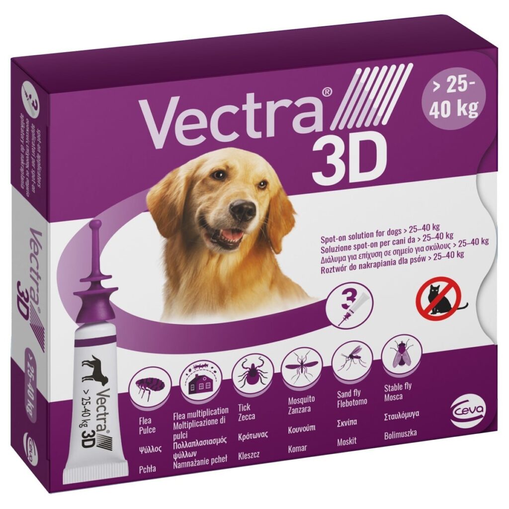 וקטרה 3D לכלב 25-40 ק"ג