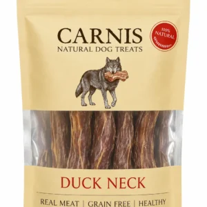 חטיף צוואר ברווז יבש לכלבים Carnis 100 גרם