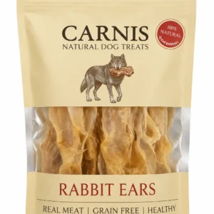 חטיף אוזני ארנב לכלבים Carnis 50 גרם