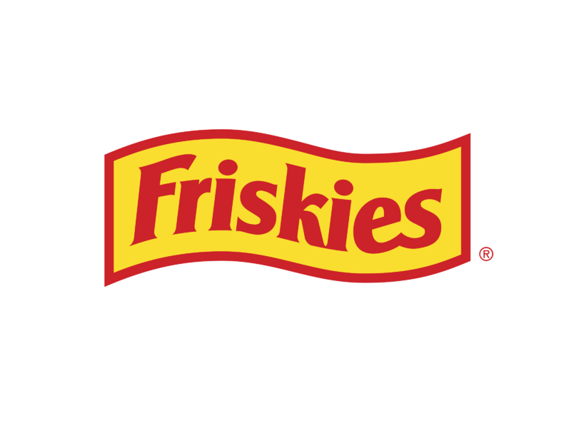 לוגו מותג Friskies מזון לחתולים