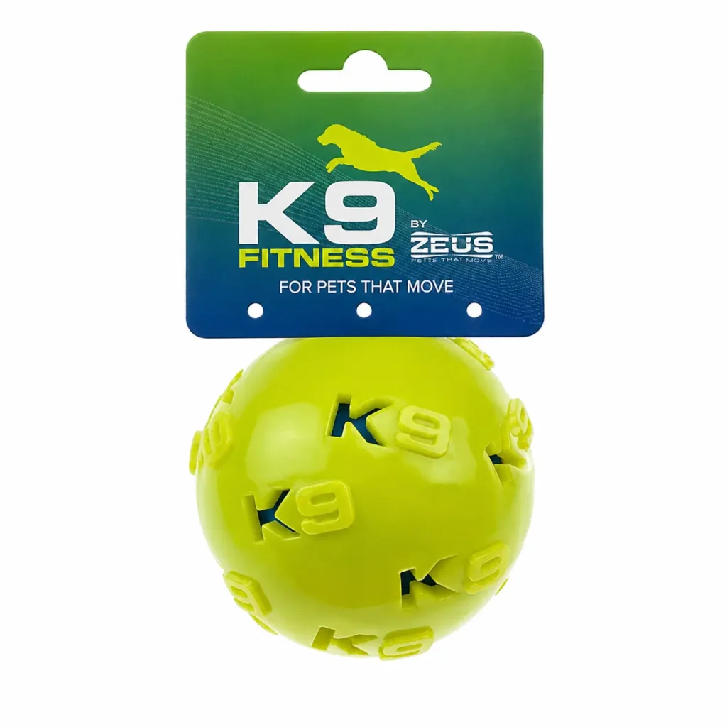 זאוס פיטנס כדור טניס 6.3 ס"מ כחול ירוק K-9
