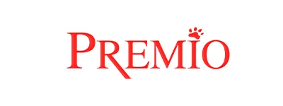 לוגו מותג Premio חטיפים לכלבים ולחתולים