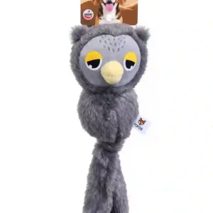 פופוס בובת ינשוף ארוכה מצפצפת לכלבים 40 ס"מ