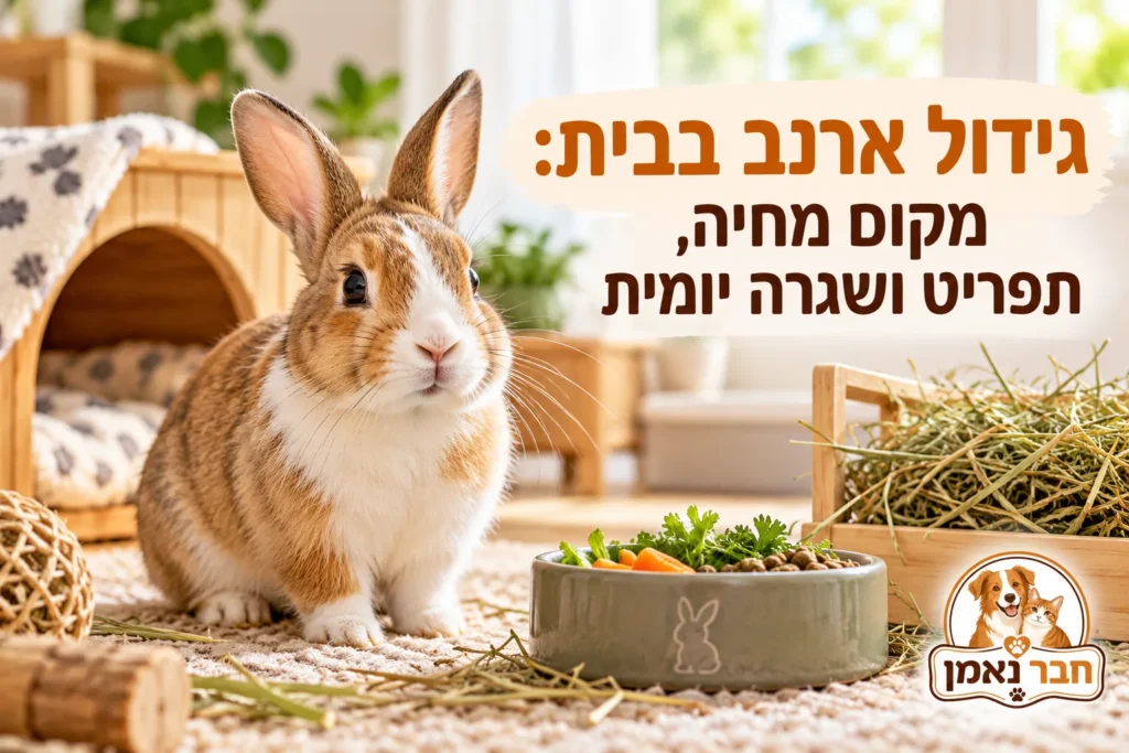 גידול ארנב בבית